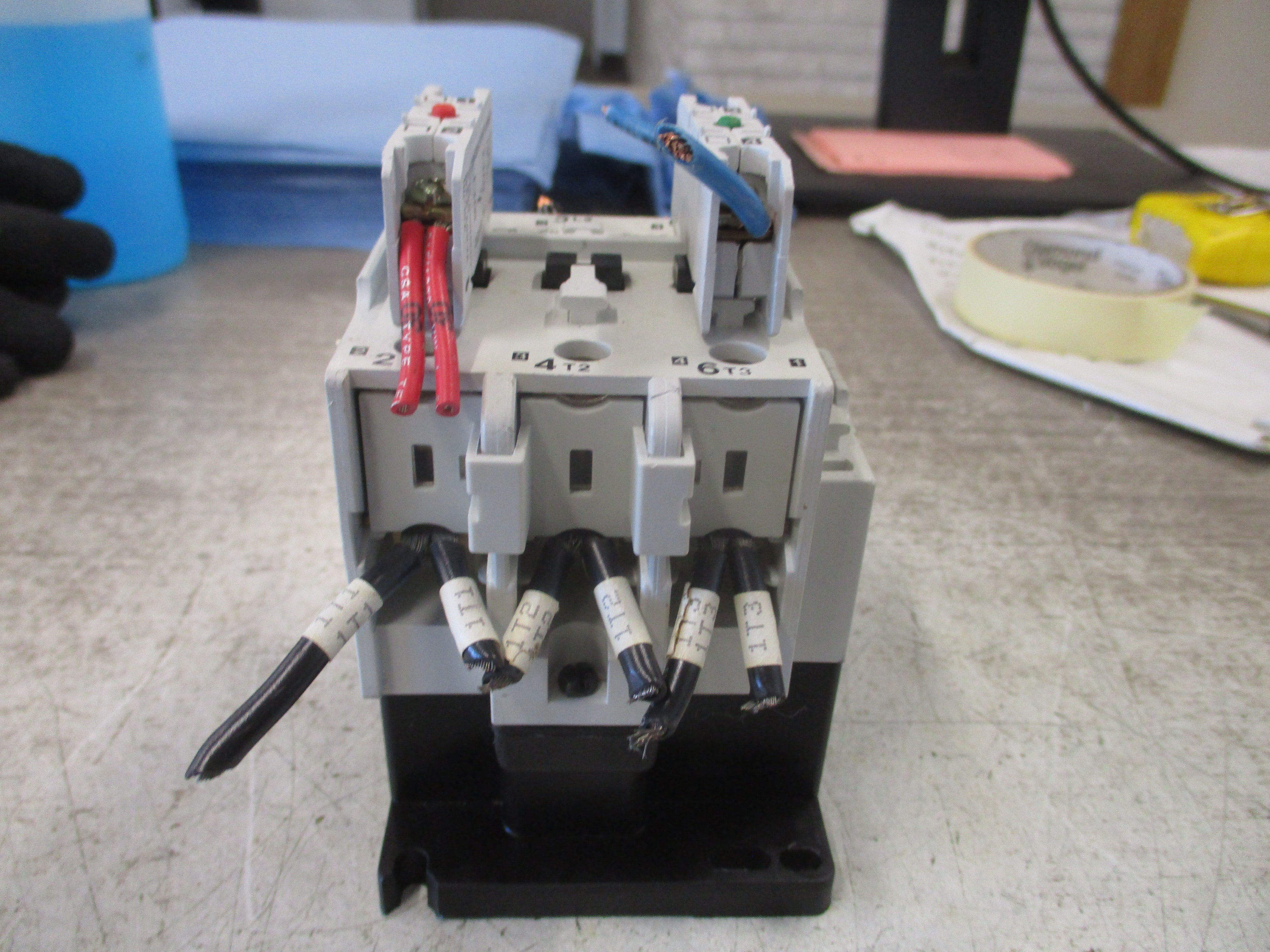 Danfoss Contactor CI 32 110V Coil 70A 600V w 2 Aux Contacts Used