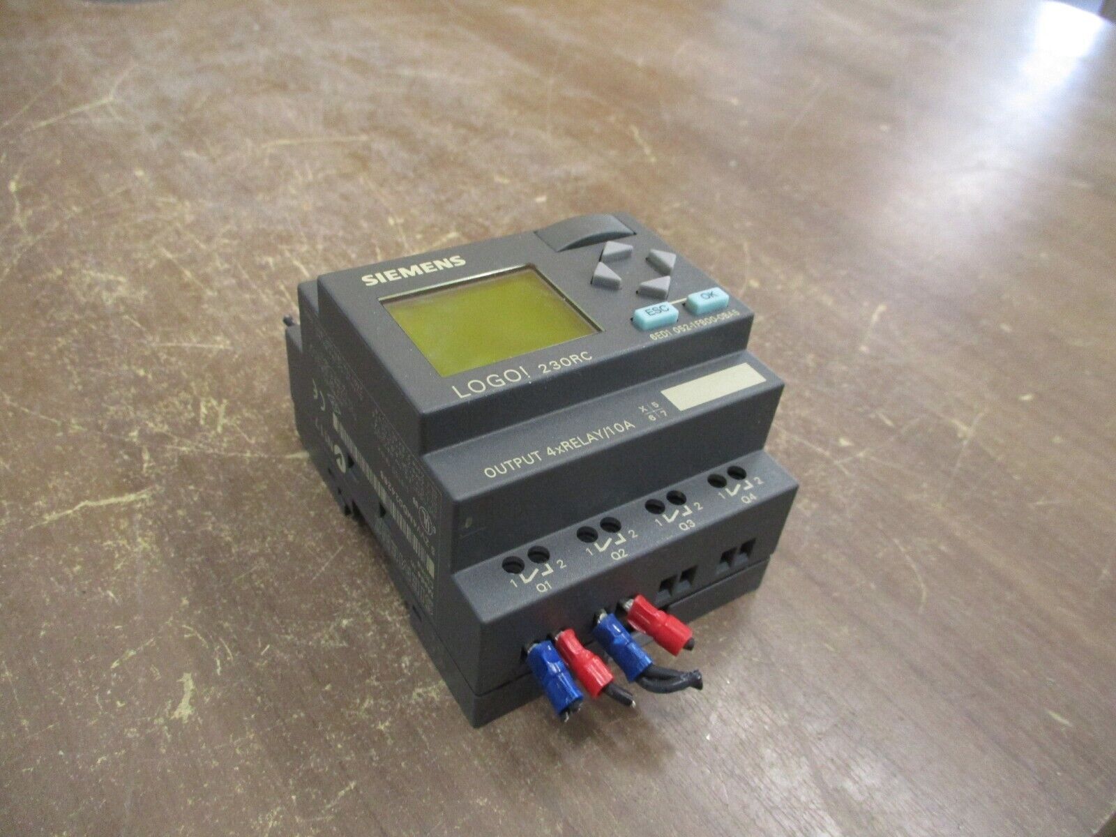 Siemens LOGO! 230RC Programmable Logic Module 6ED1 052-1FB00-0BA5 115-240V AC/DC