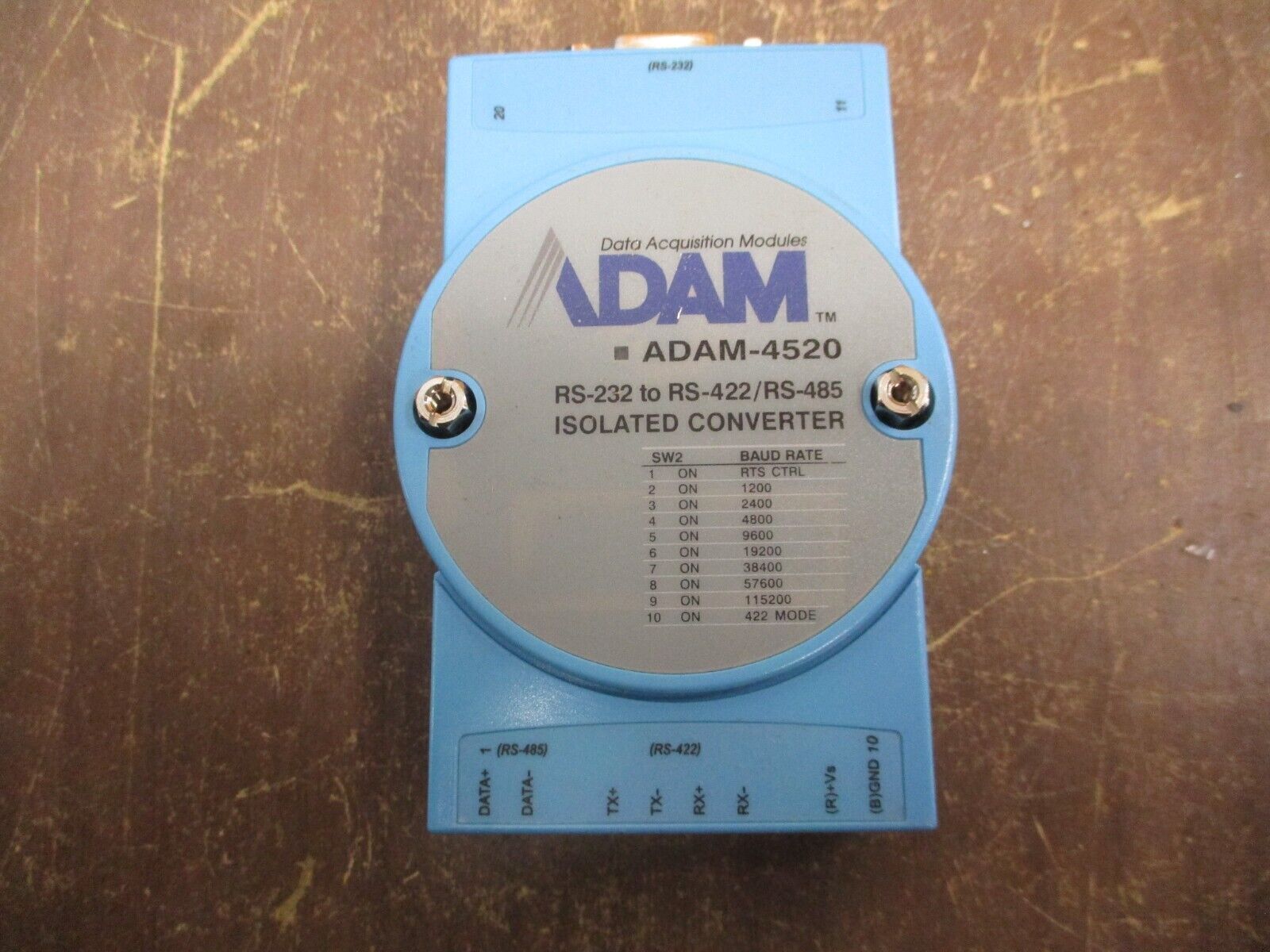 Adam Isolated Converter ADAM-4520 RS-232 to RS-422/RS-485 Used