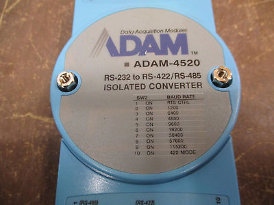 Adam Isolated Converter ADAM-4520 RS-232 to RS-422/RS-485 Used