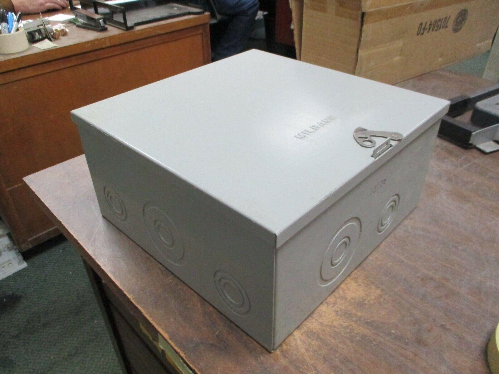 Milbank Type 1 Enclosure 12126-HC1 Size: 12x12x6" *No Box* New Surplus