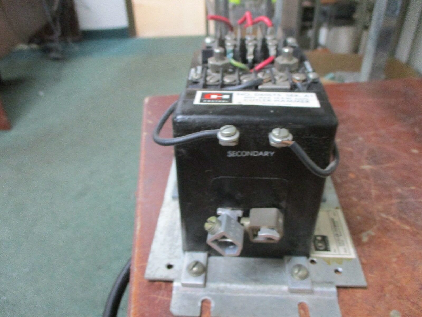 Cutler-Hammer Current Relay D60LT5 600V 12.5-90A Used