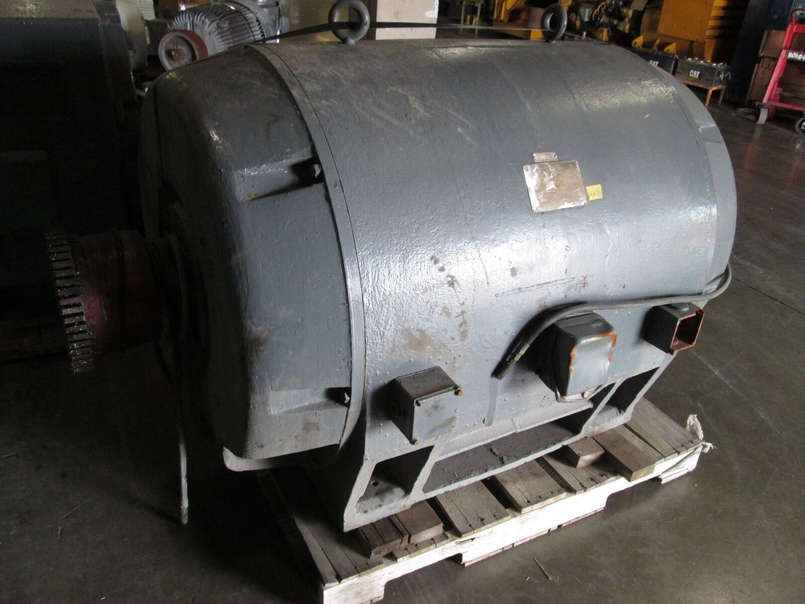 Allis-Chalmers Motor 1-5115-07383-3-1 1000HP 1200 RPM's 3020S8 Frame 2300V