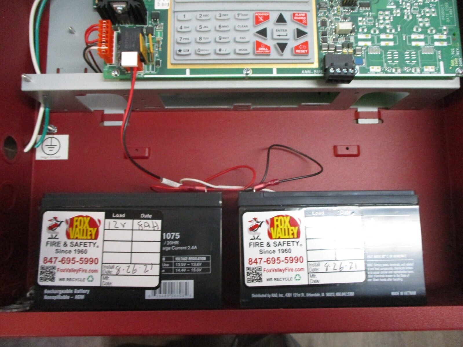 Honeywell Notifier Control Panel RP-2002E Used