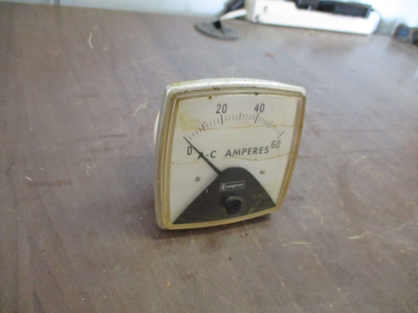 Crompton / Process Measurement AC Ammeter 016-02AAHFNW Range: 0-60A Used