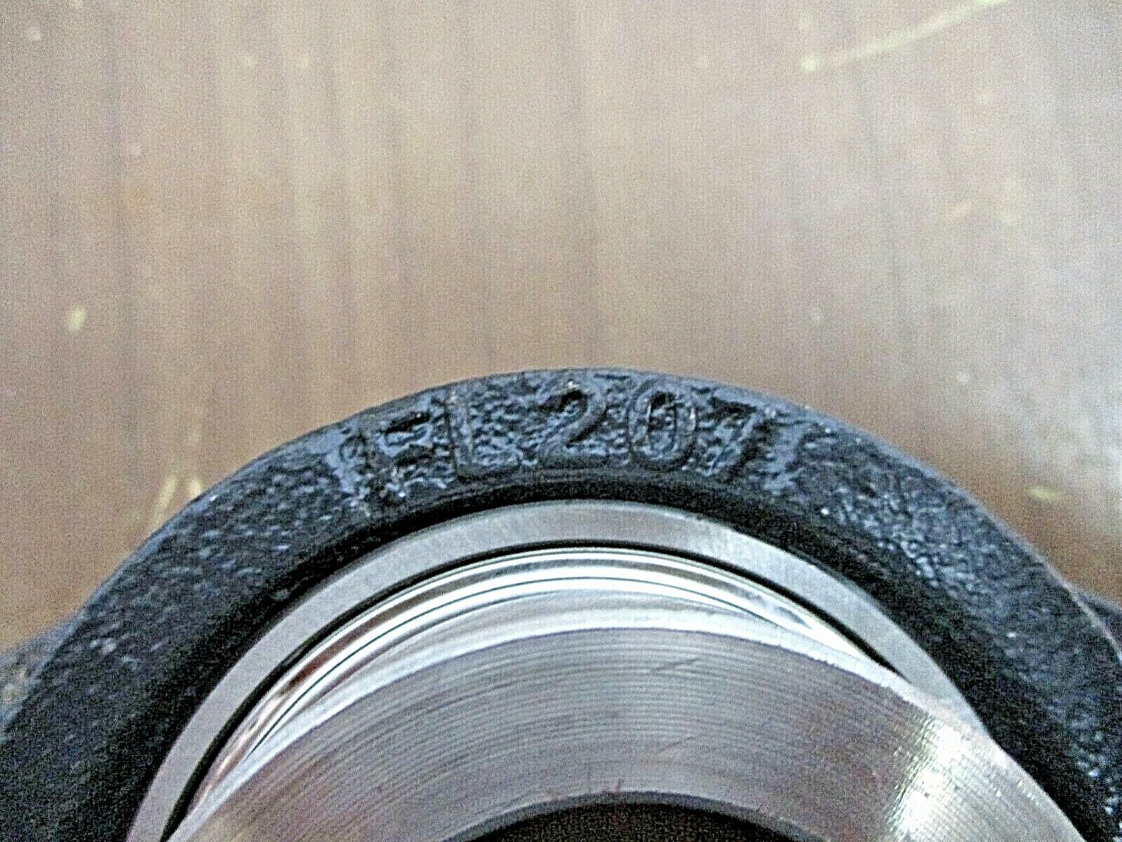 IPTCI Eccentric Locking 2-Bolt Flange SNAFL 207 23 1 7/16" Stainless / Cast Iron