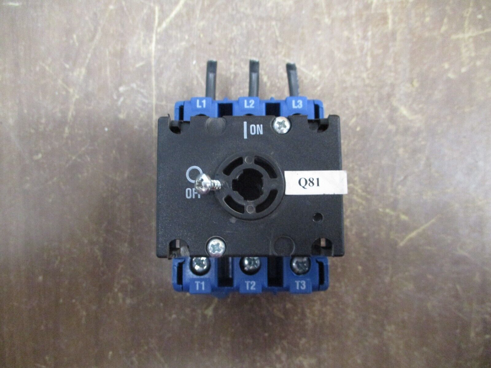 Kraus & Naimer Disconnect Switch KG64 60A 600V *No Handle* *No Terminal Covers*