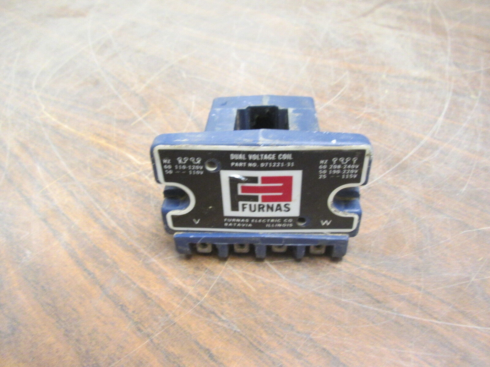 Furnas Dual Voltage Coil D71221-31 Used