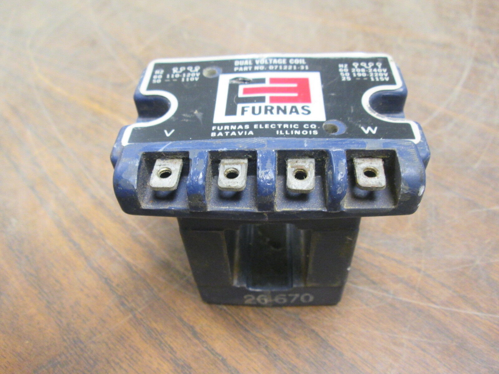 Furnas Dual Voltage Coil D71221-31 Used