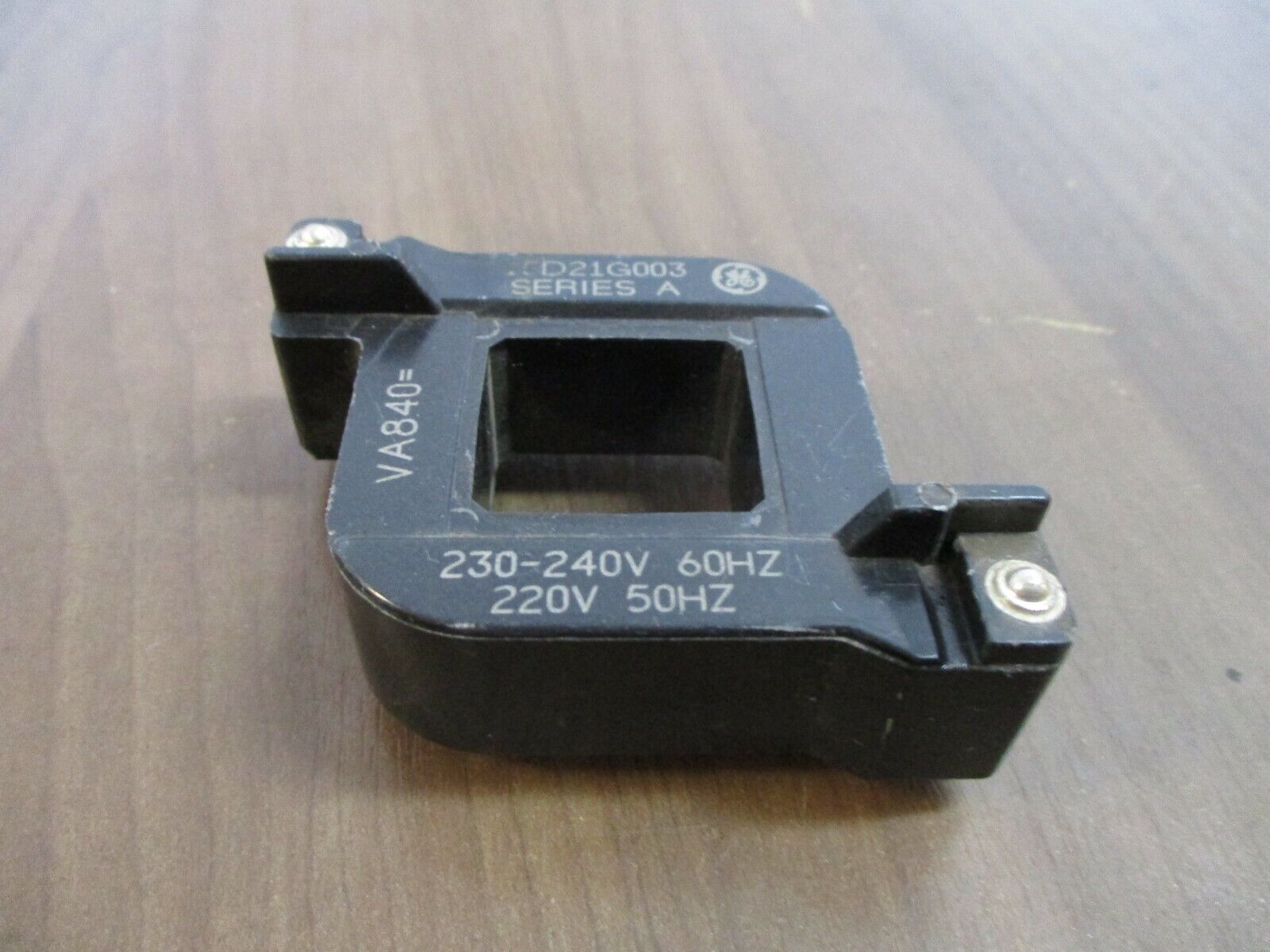 GE Magnetic Coil 15D21G003 Ser. A 230-240V@60Hz 220V@50Hz Used