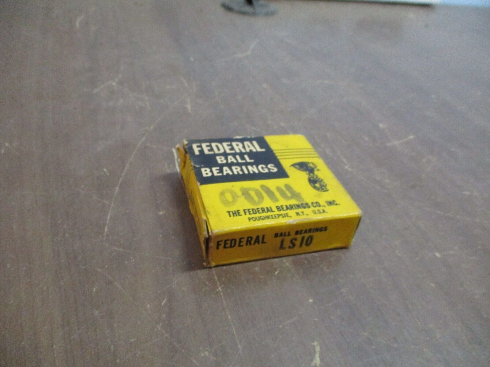 Federal Ball Bearing LS10 *Shelfwear* New Surplus