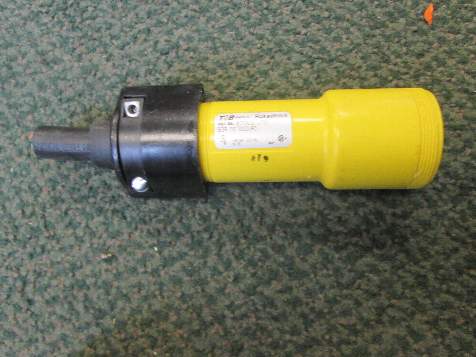 Russellstoll Connector 9C53U010750/0750 50A 600V Used