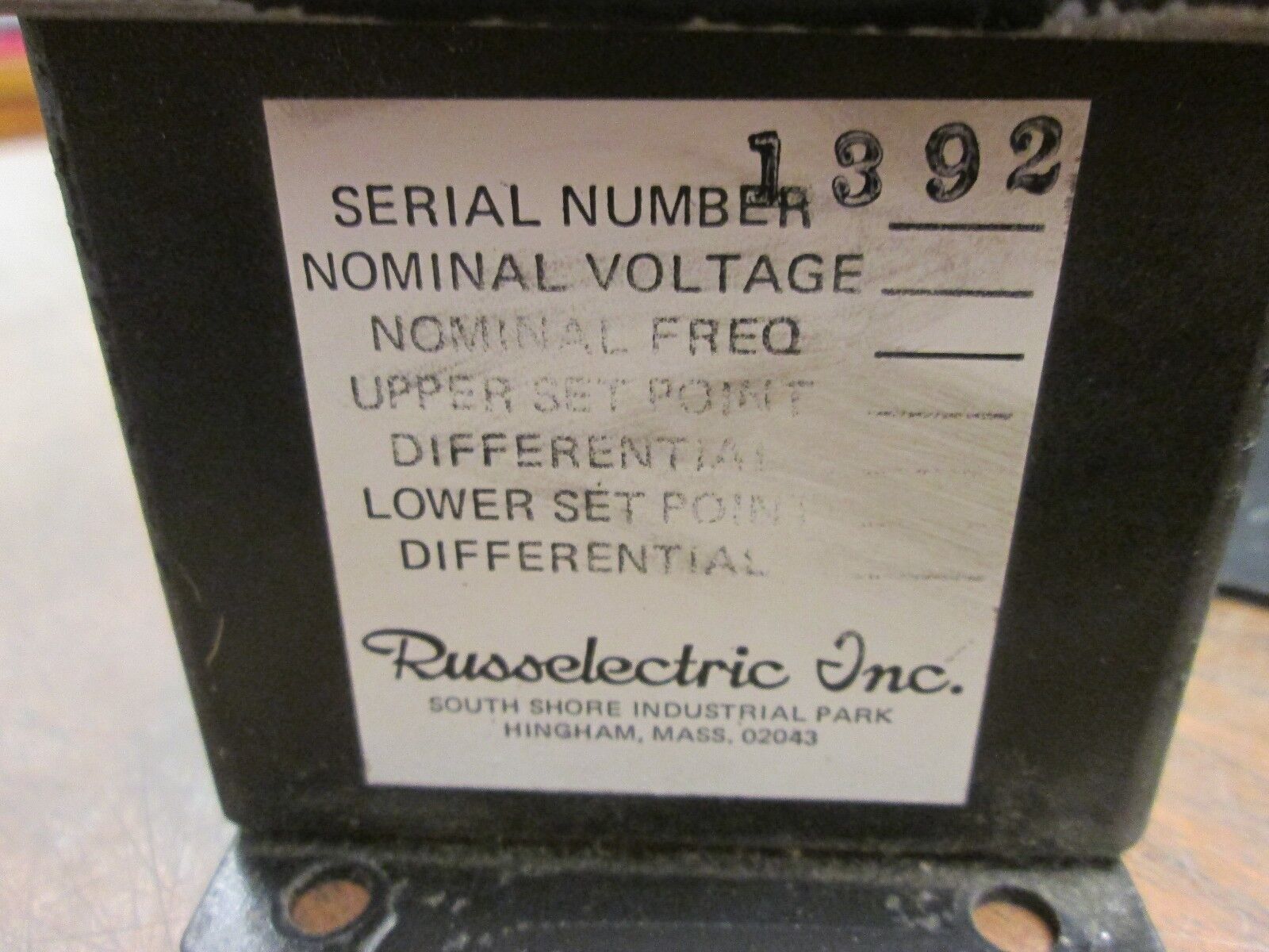 Russelectric 12 Channel Annuncatior Used