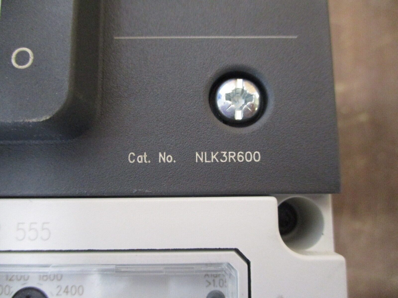 Siemens Type NLGB Circuit Breaker NLK3R600 600A 600V 3P Used