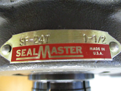 SealMaster Flange Bearing SF-24T 1-1/2" Used