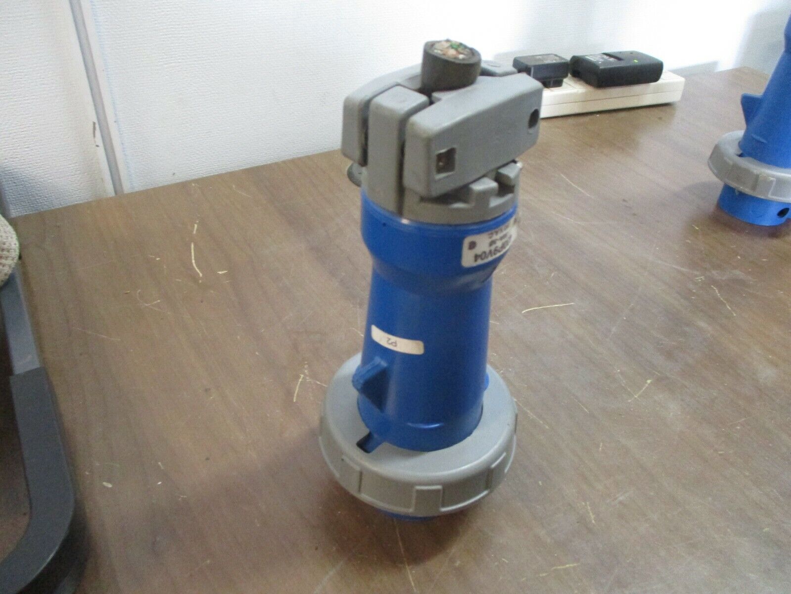 Hubbell Plug 430P9V04 30A 250V 3Ph Used