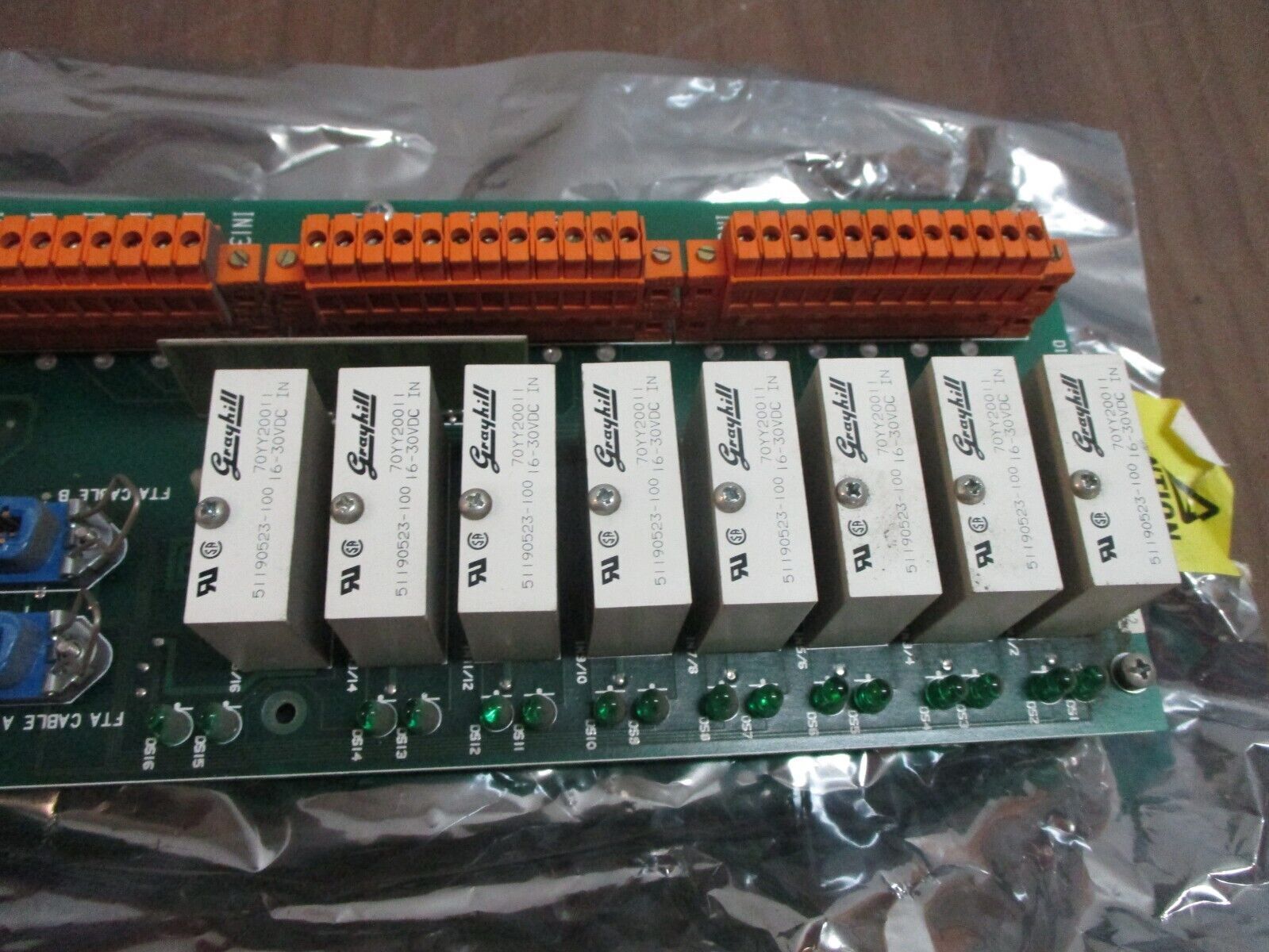 Honeywell Digital Input Module Assembly 51304441-100 24VDC 32PT Used