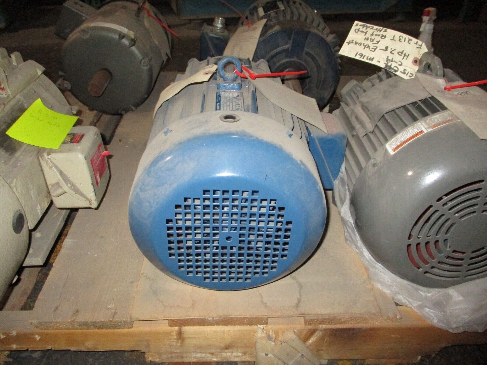 A.O Smith Motor F-391332-63 7.5HP 1800RPM 230/460V 19/9.5A 60Hz 3Ph Used