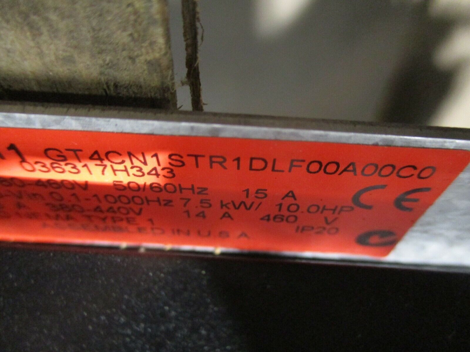 Danfoss VLT 6011 AC Drive 175Z7286 10HP 3Ph Input: 380-480V 50/60Hz 15A Used