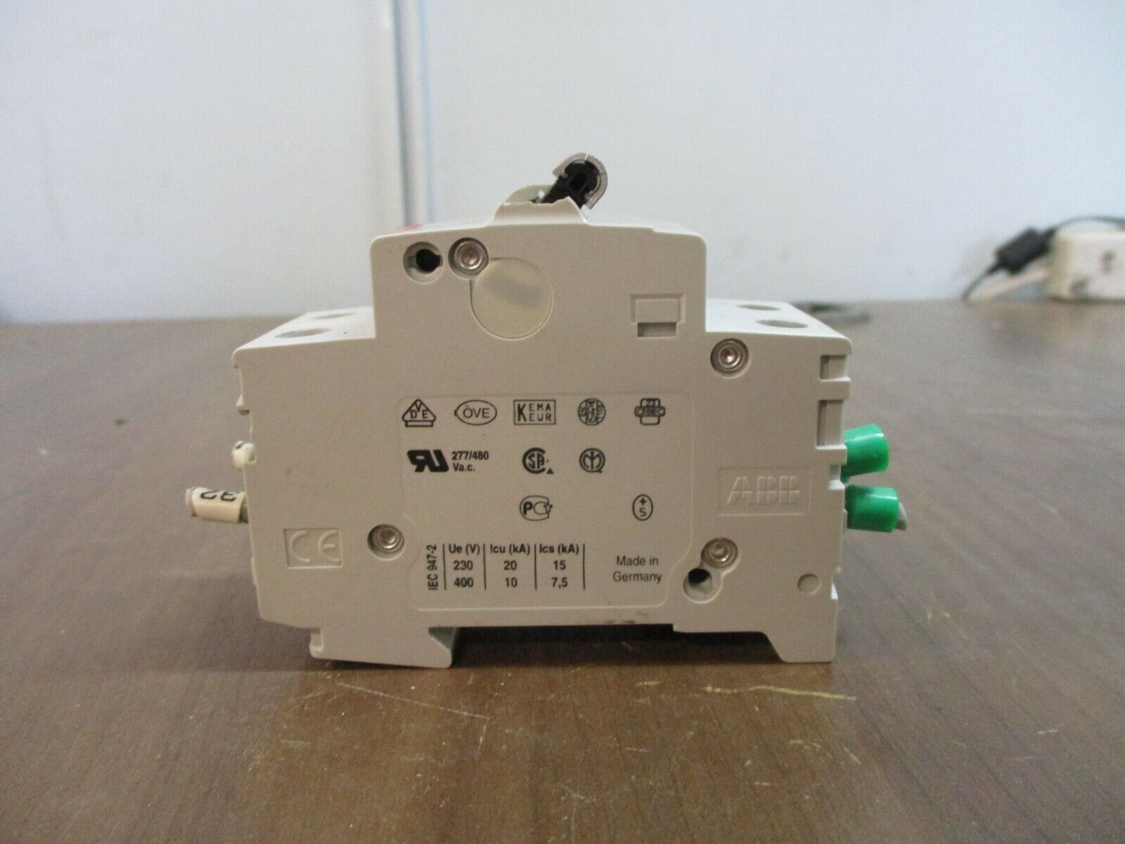 ABB Circuit Breaker S 202-C13 13A 277/480V 2P Used