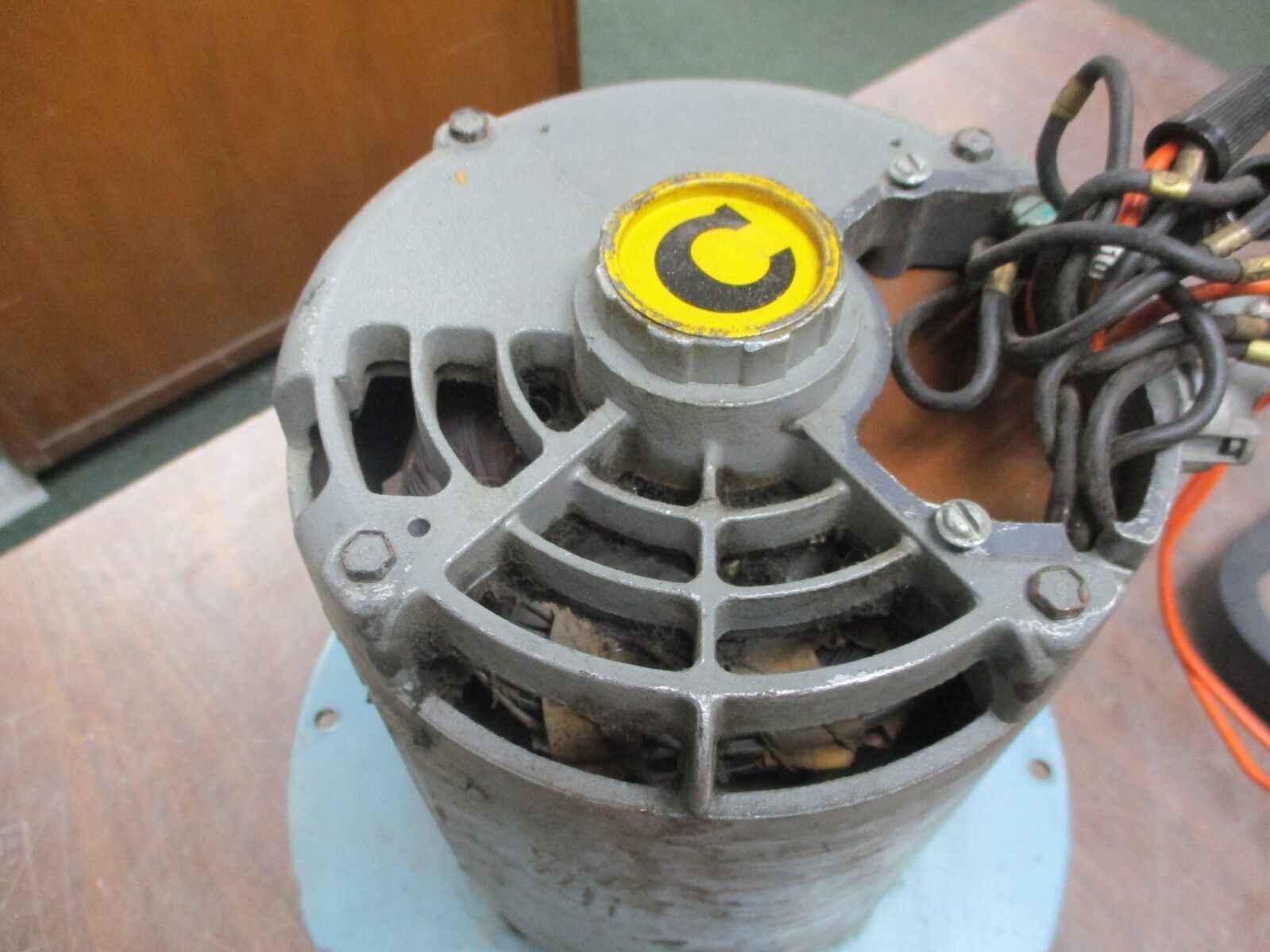 Century AC Motor 8-123676-01 1.5HP 3500RPM FR:J56C 230/460V 4.2/2.1A Used