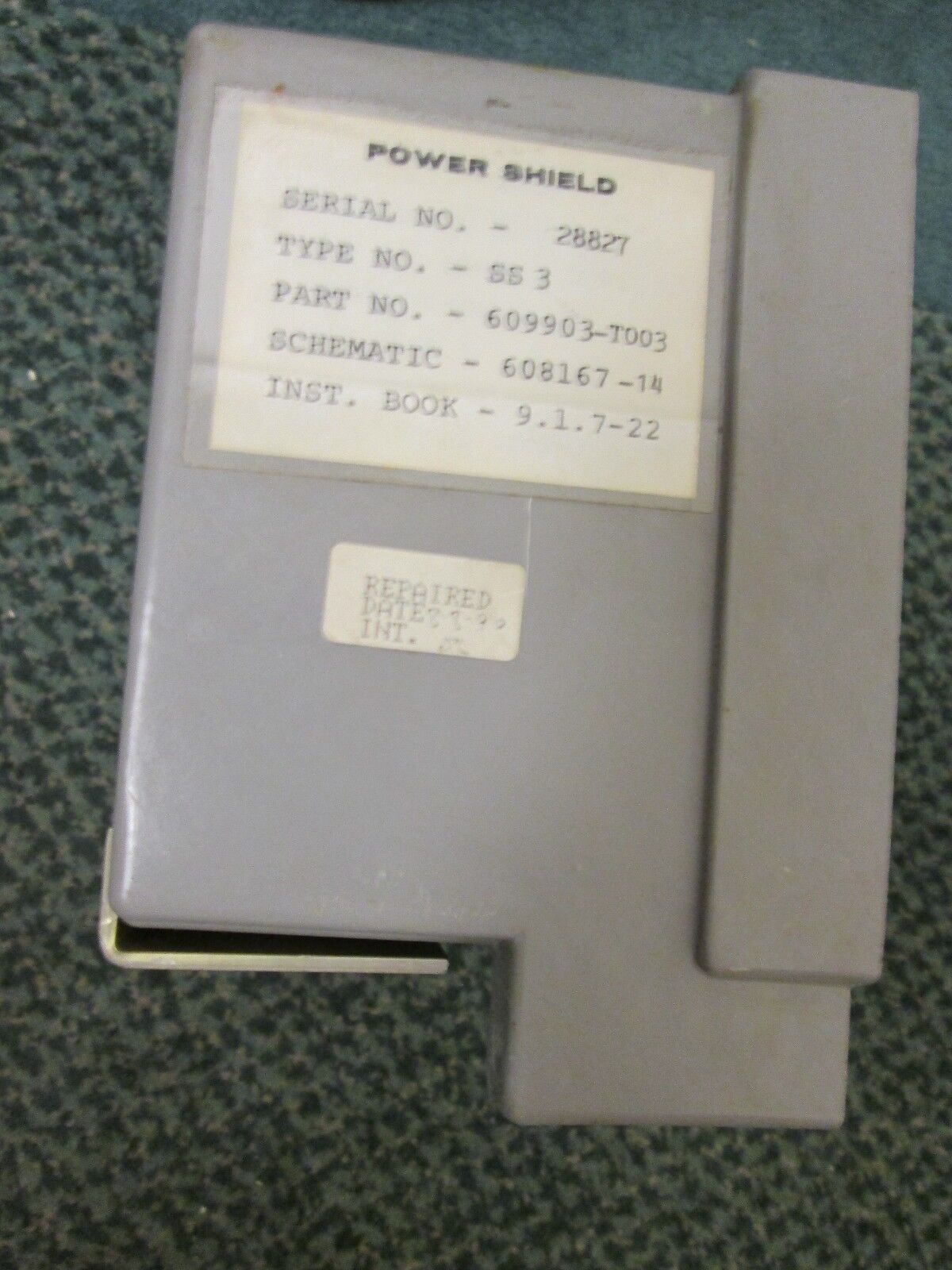 ABB Power Shield Solid State Trip Module SS3 609903-T003 Used