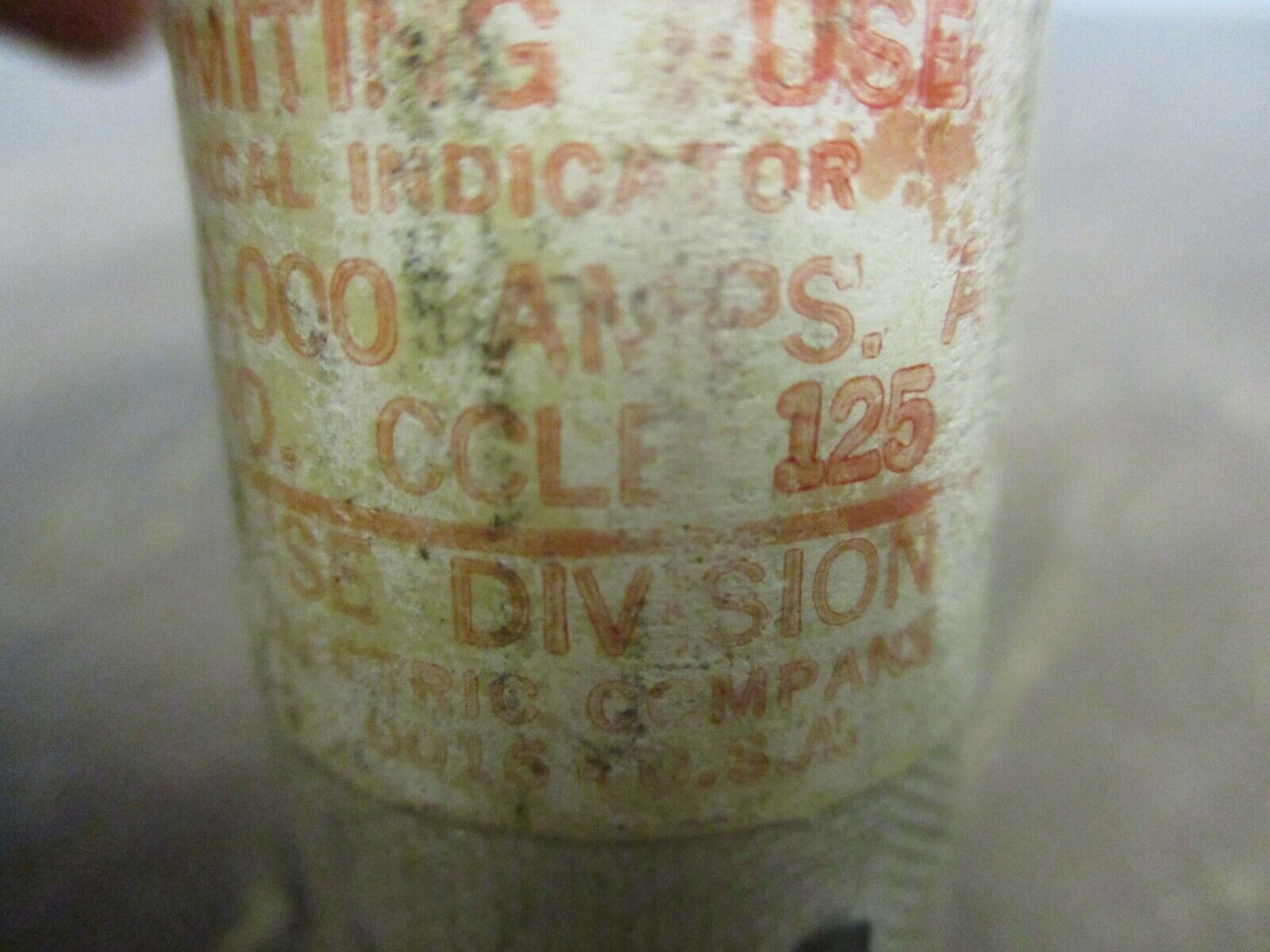 FPE Econolim Fuse CCLB 125 125A 660V Used