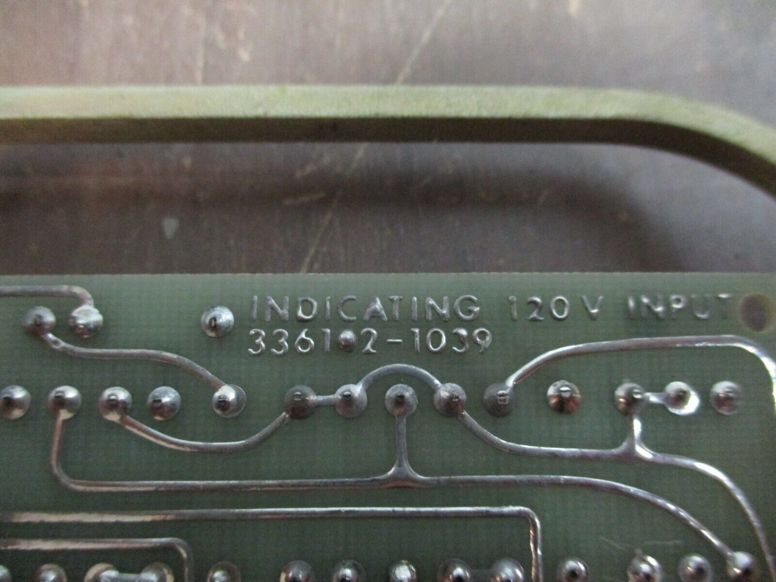 Diamond Power Indicating 120V Input Module Assembly 336142-1039 Rev. D