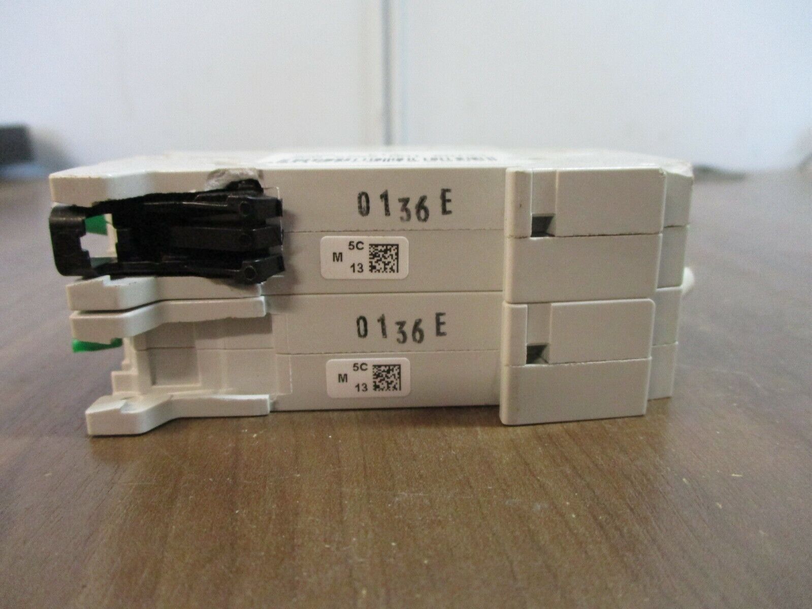 ABB Circuit Breaker S 202-C13 13A 277/480V 2P *Chipped DIN Rail Mounting* Used