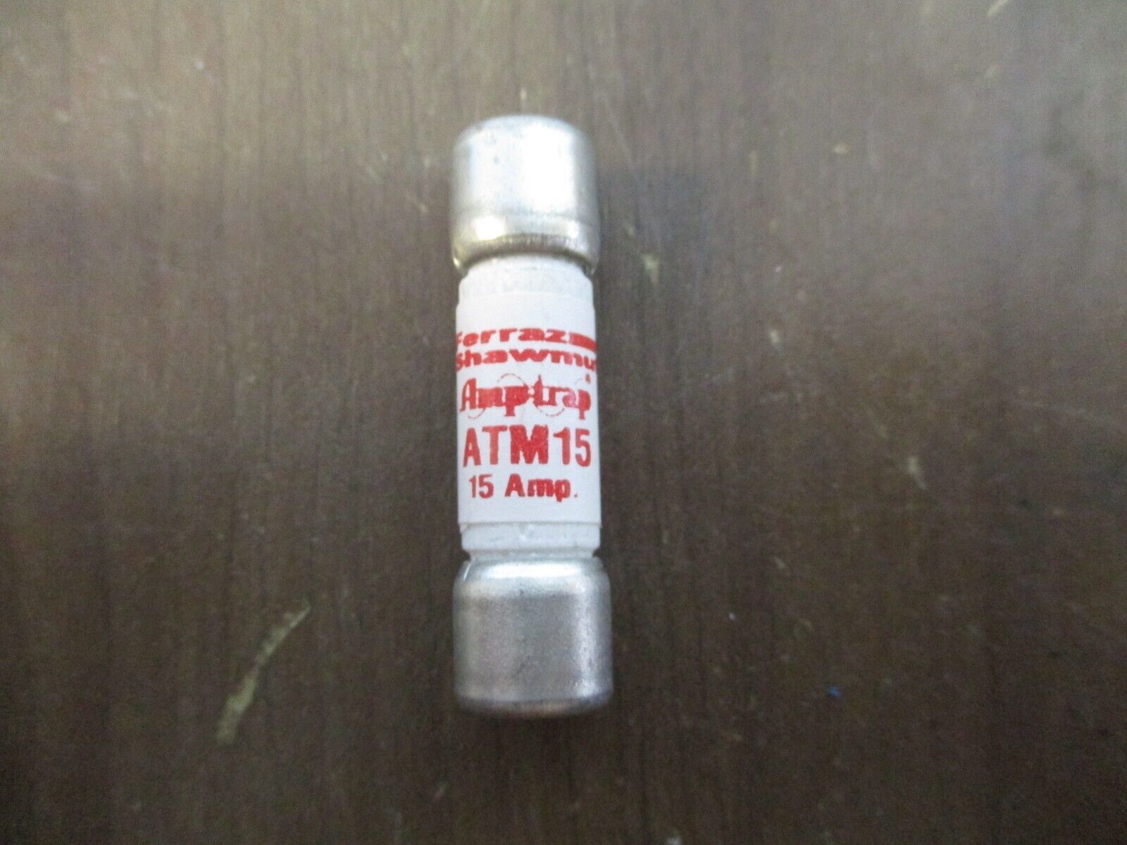 Ferraz Shawmut Amp-Trap Fuse ATM15 15A 600V *Lot of 5* New Surplus