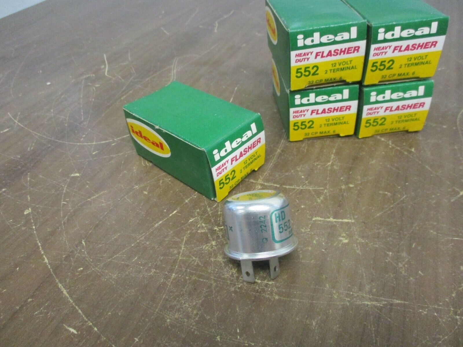Ideal Heavy Duty Flasher 552 12V 2-Terminal New Surplus **Lot of 5**
