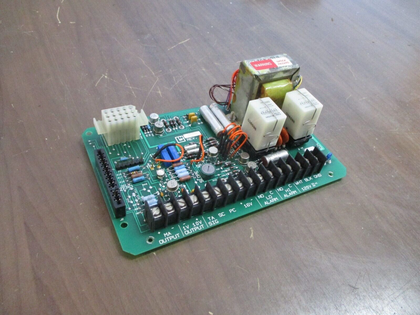 Leeds & Northrup Amplifier Board 021596 Rev. C1/C1 *No Box* New Surplus