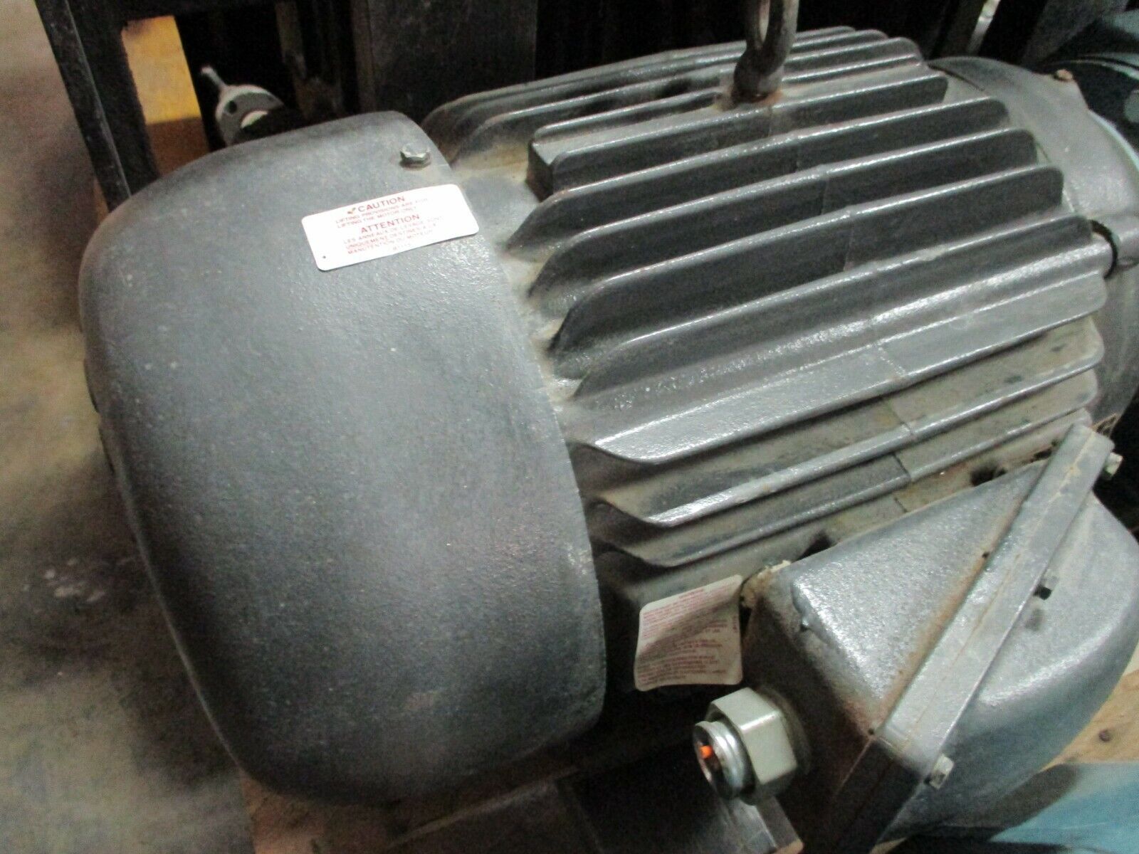 Baldor Hazardous Location AC Motor IDXM7554T 15HP 1800RPM 230/460V Used