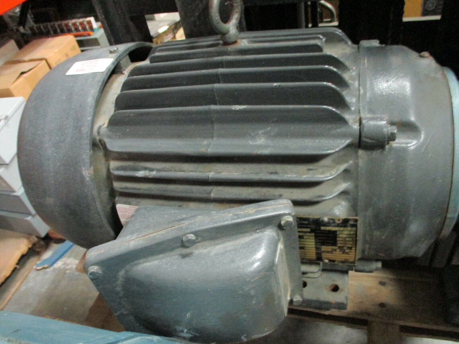 Baldor Hazardous Location AC Motor IDXM7554T 15HP 1800RPM 230/460V Used