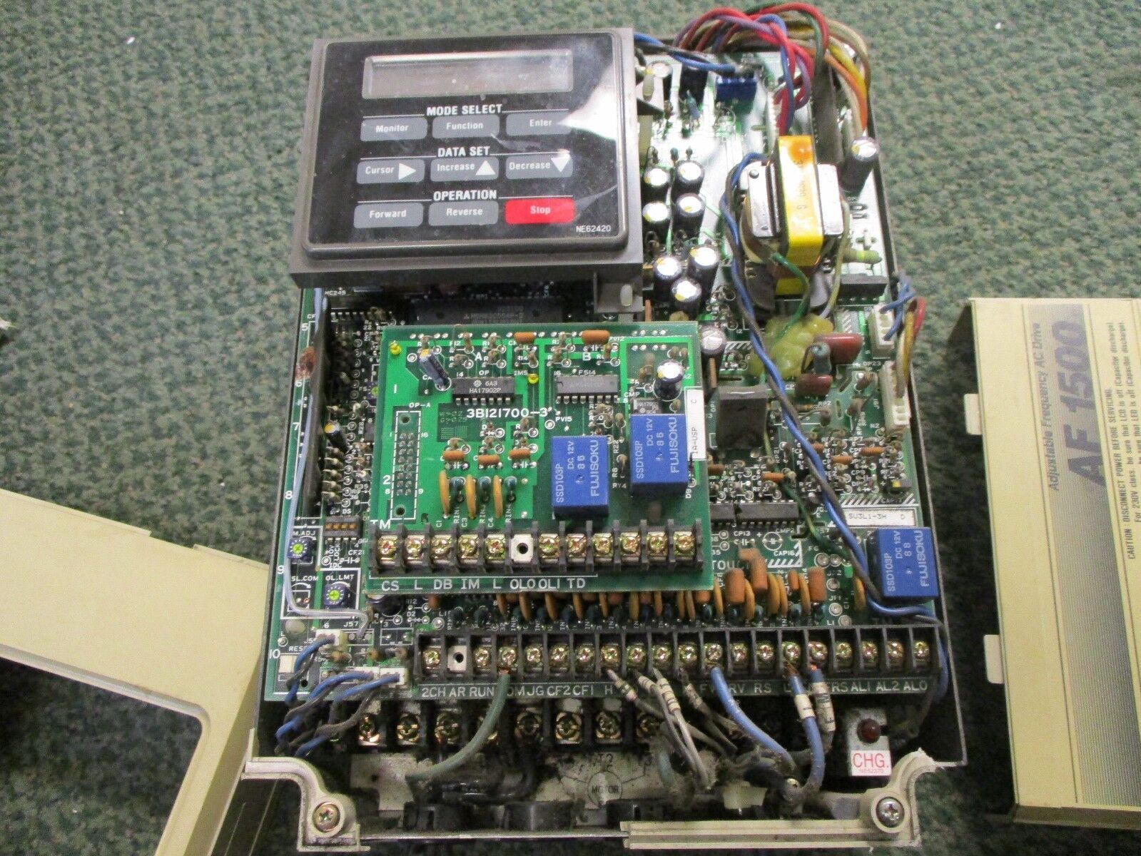 Eaton Dynamatic AC Drive AF-150202-0480 2HP Used