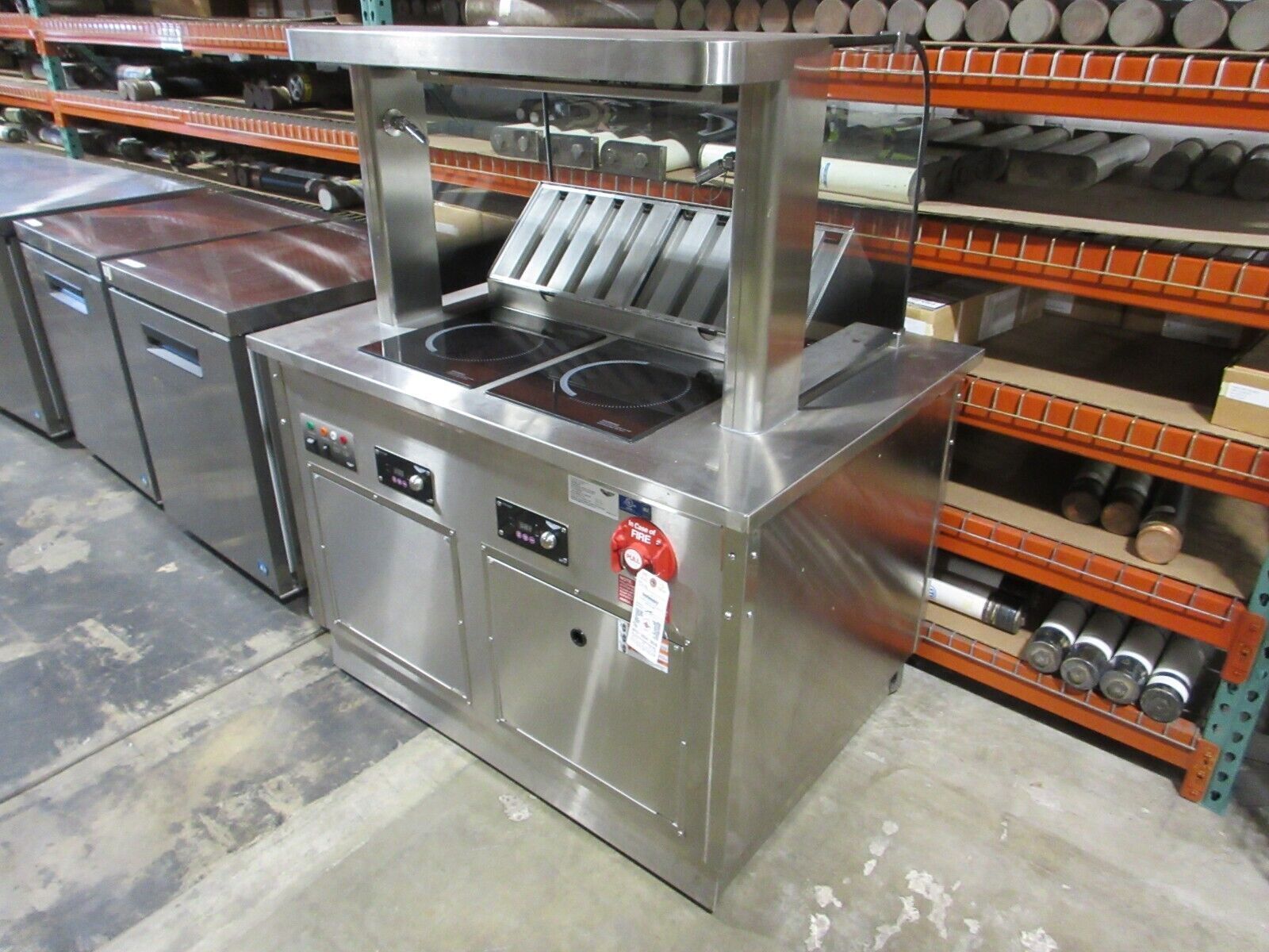 Vollrath Induction Hot Food Serving Counter 69722C-2-VC-66-0019 120V 21A Used