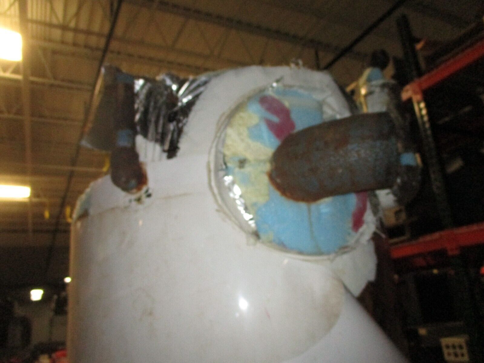 RVS Ammonia Tank Max Pressure: 250PSI @ 300°F MFD: 2010 Used