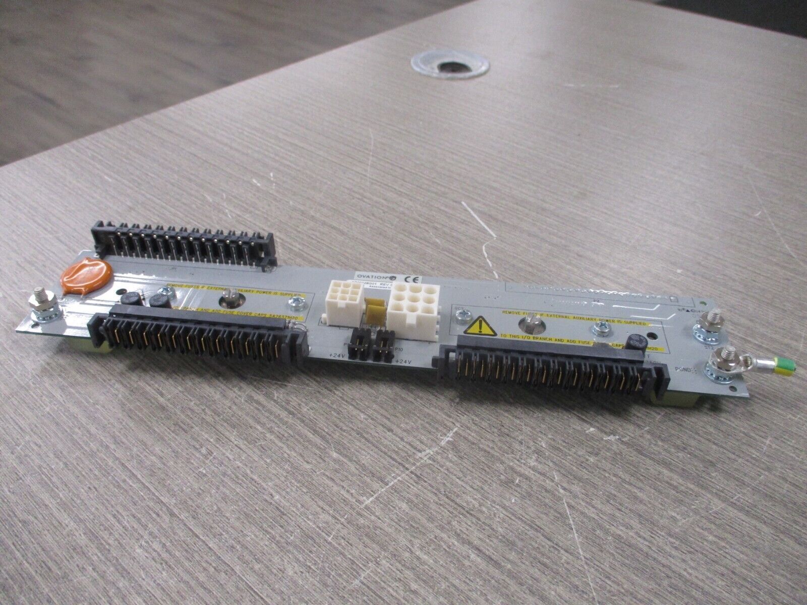 Emerson Ovation Local I/O Transition Panel IP00028G01 Rev. 05 Used