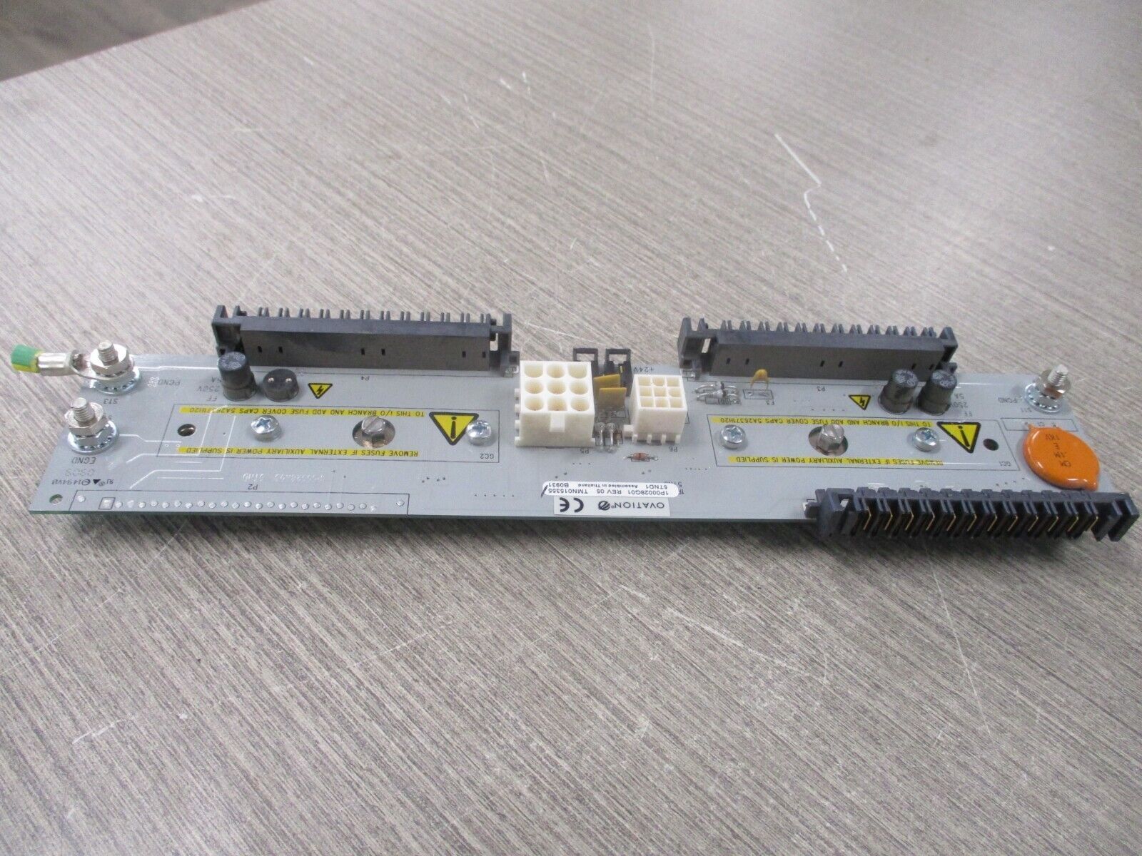 Emerson Ovation Local I/O Transition Panel IP00028G01 Rev. 05 Used