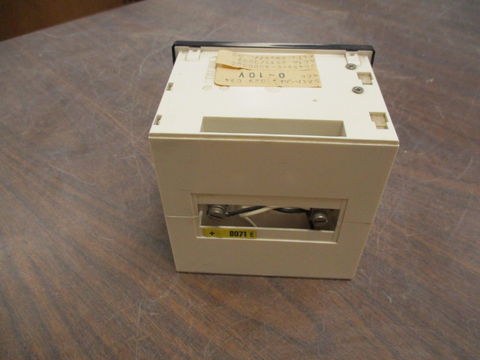 H&B Elima Voltmeter SACH-NR 029 054 Range: 0-500V Used