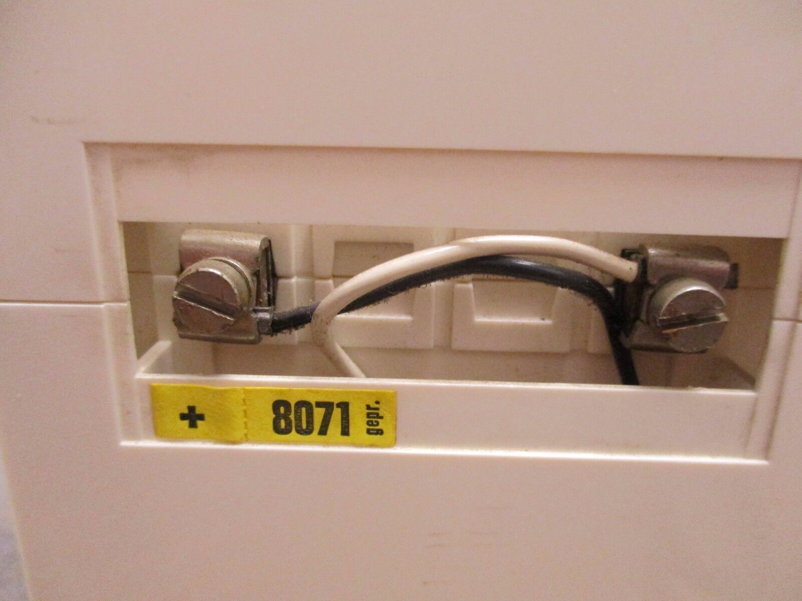 H&B Elima Voltmeter SACH-NR 029 054 Range: 0-500V Used