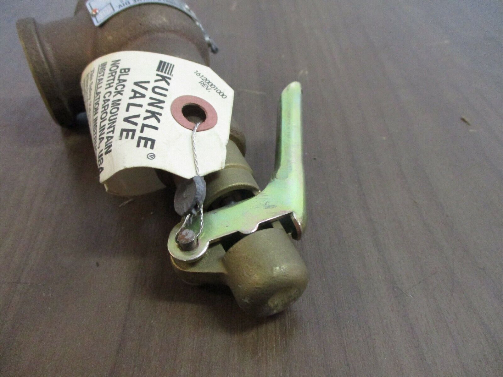 Kunkle Safety Relief Valve 6010EDM01-AM Size: ¾" Set: 125PSIG New Surplus