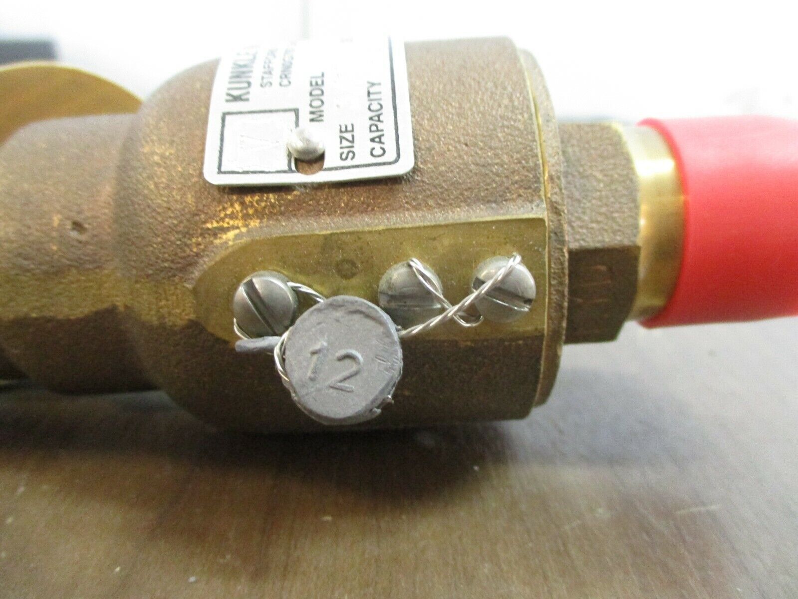 Kunkle Safety Relief Valve 6010EDM01-AM Size: ¾" Set: 125PSIG New Surplus