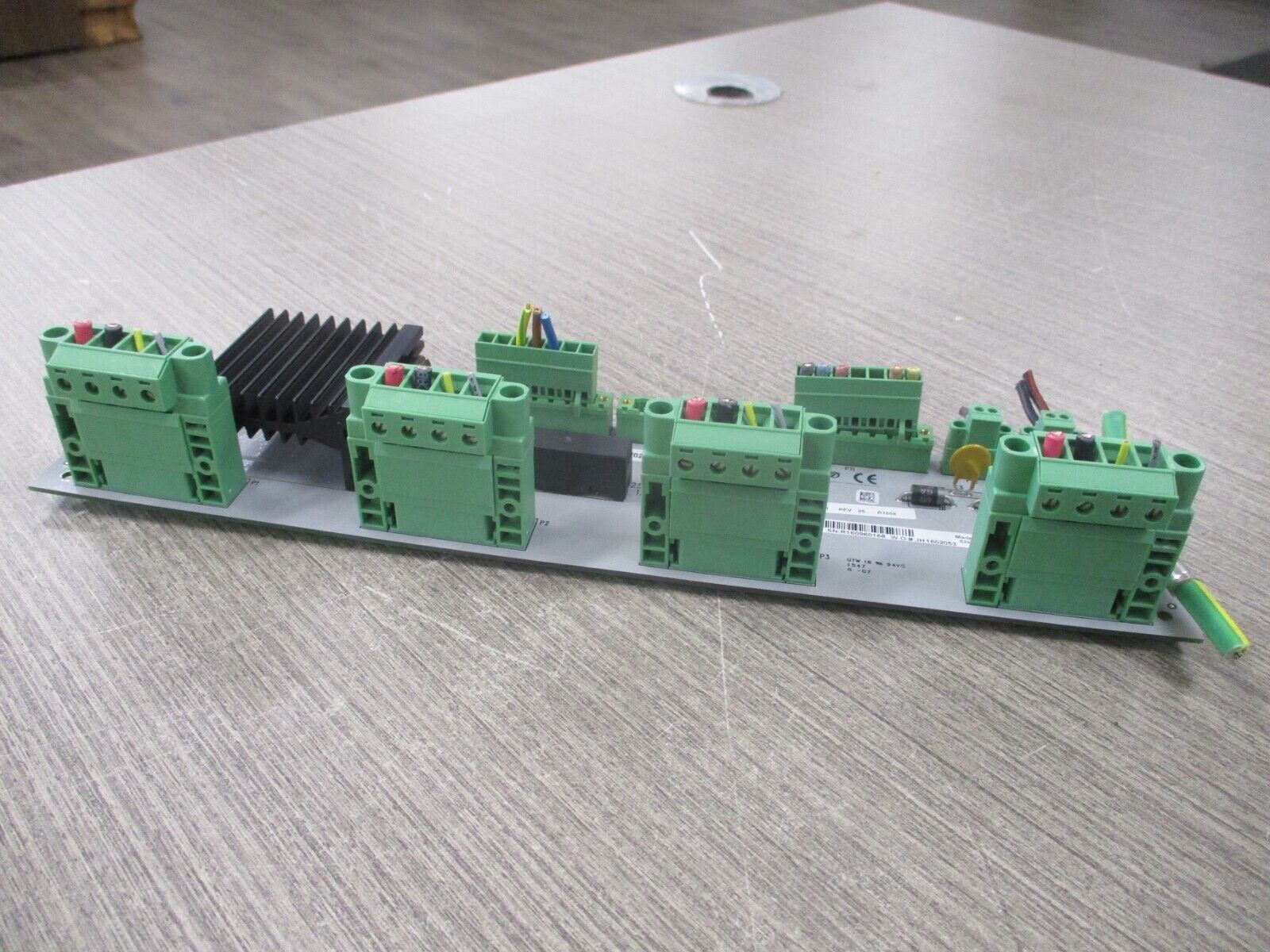 Emerson Ovation Power Distribution Module 5X00489G01 Rev. 06 Used