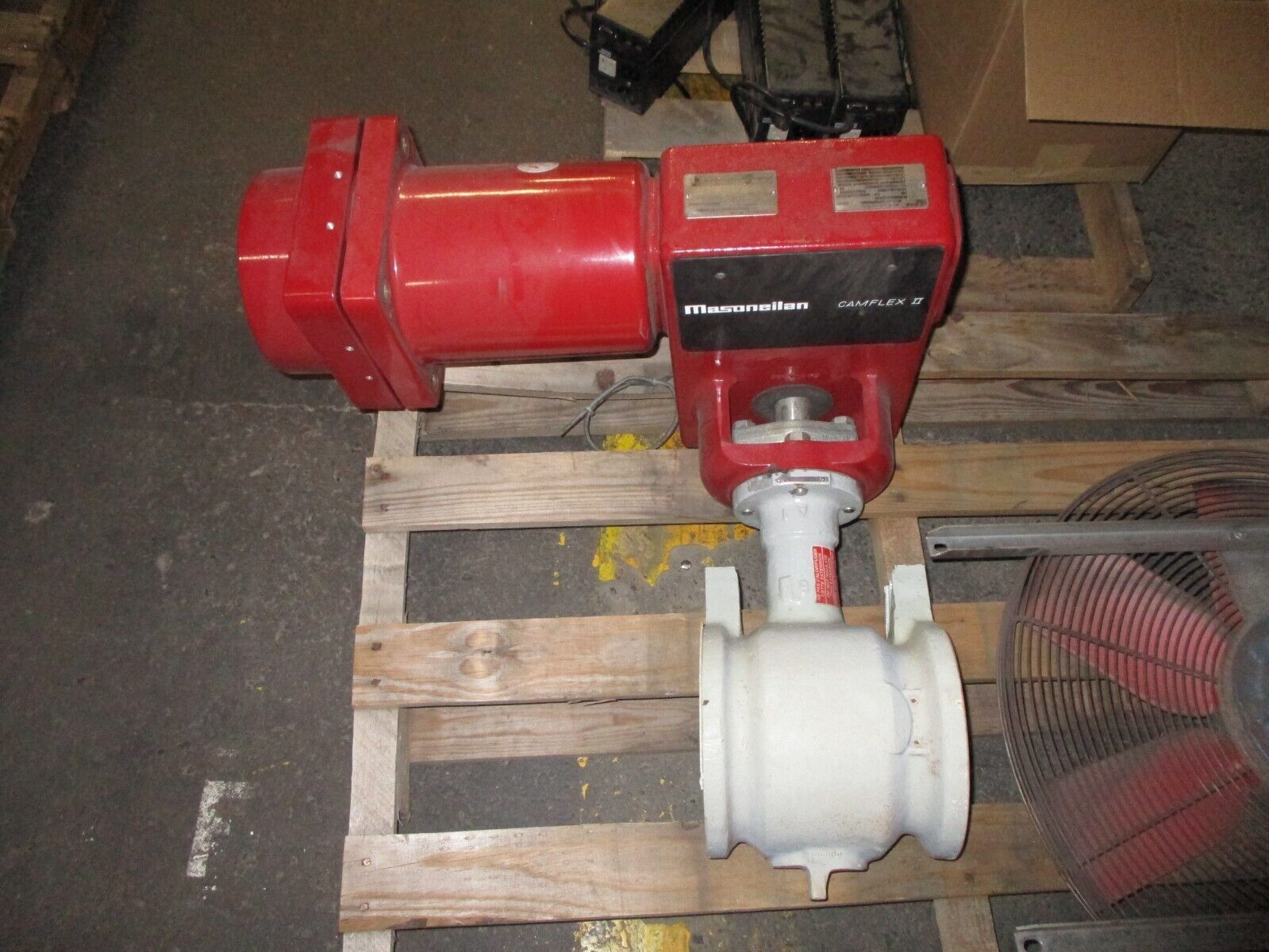 Masoneilan CamFlex II Control Valve 35-35132 6" Range: 7-24PSI Used