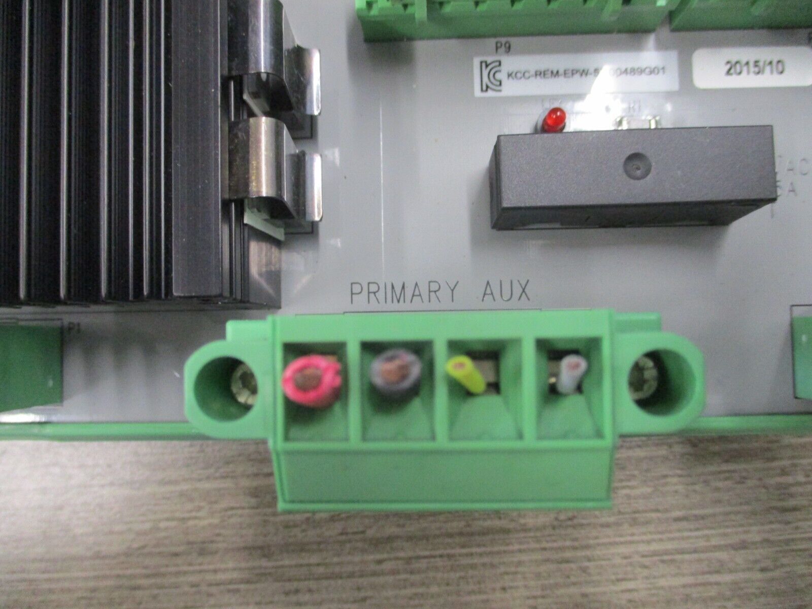 Emerson Ovation Power Distribution Module 5X00489G01 Rev. 06 Used