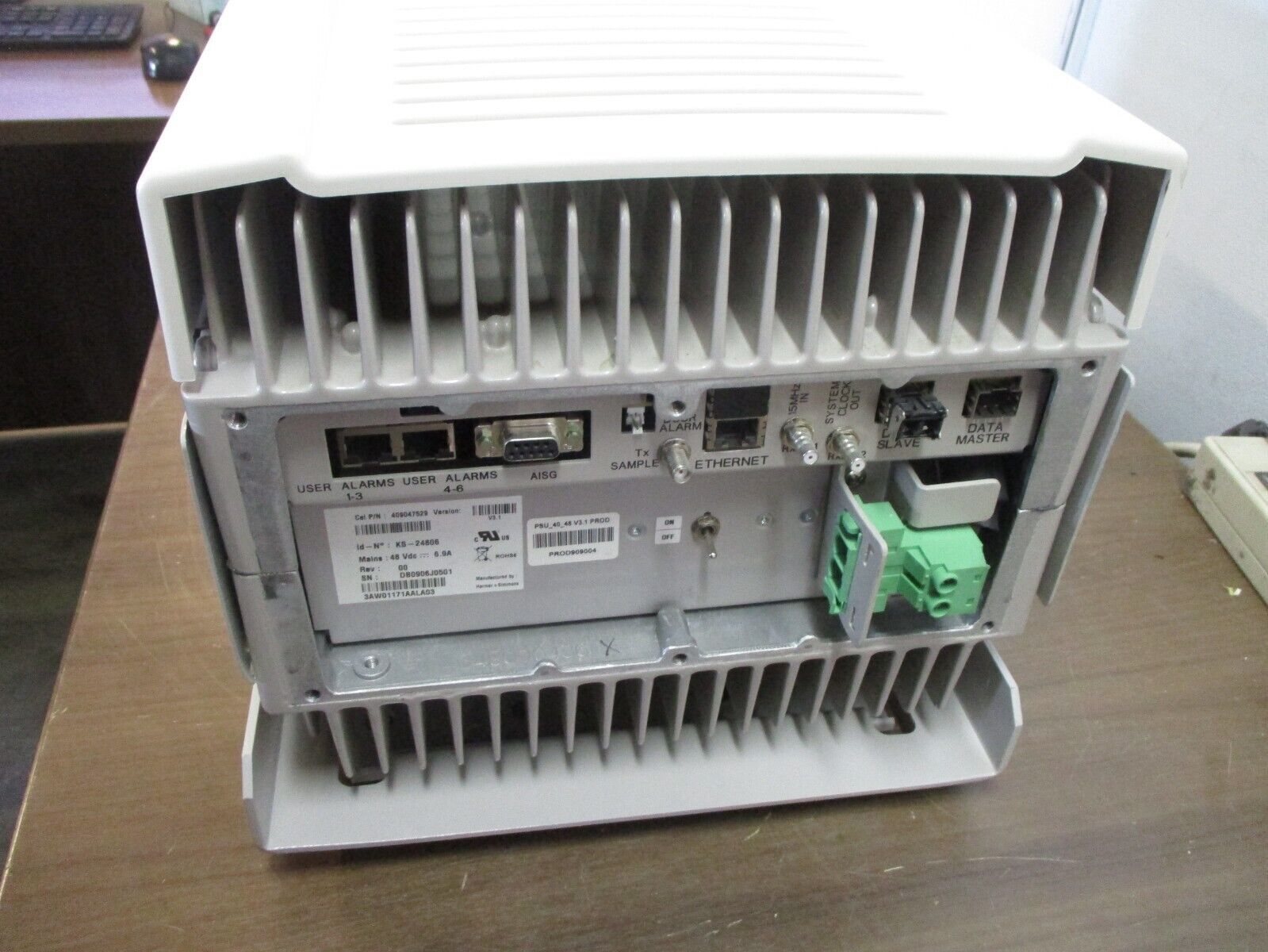 Alcatel-Lucent DC Power Supply 409047529 V3.1 Rev. 00 48VDC 6.9A Used