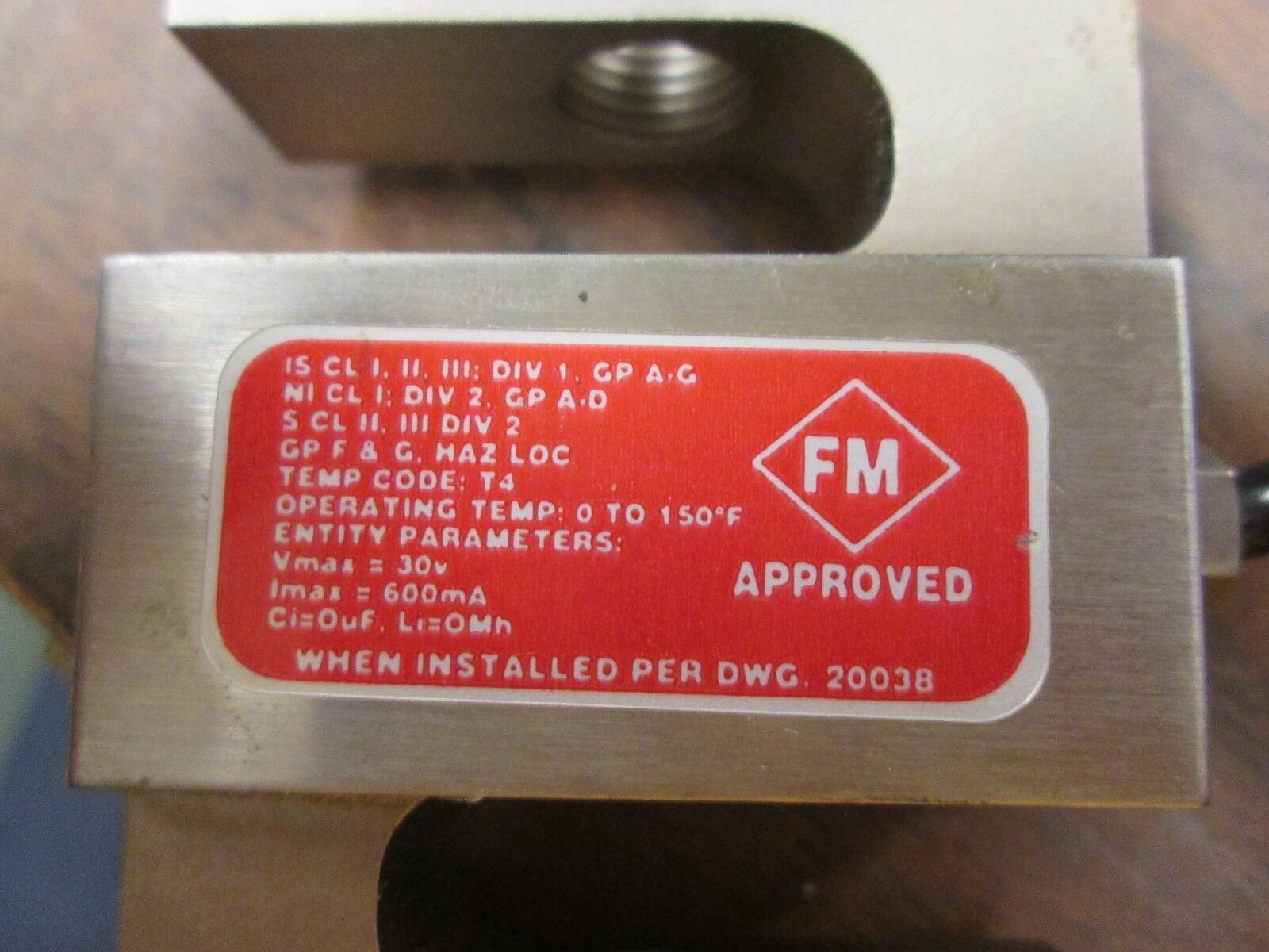 Sensortronics Load Cell S-Beam Sensor Cable 60001A1K6000 20ft New Surplus