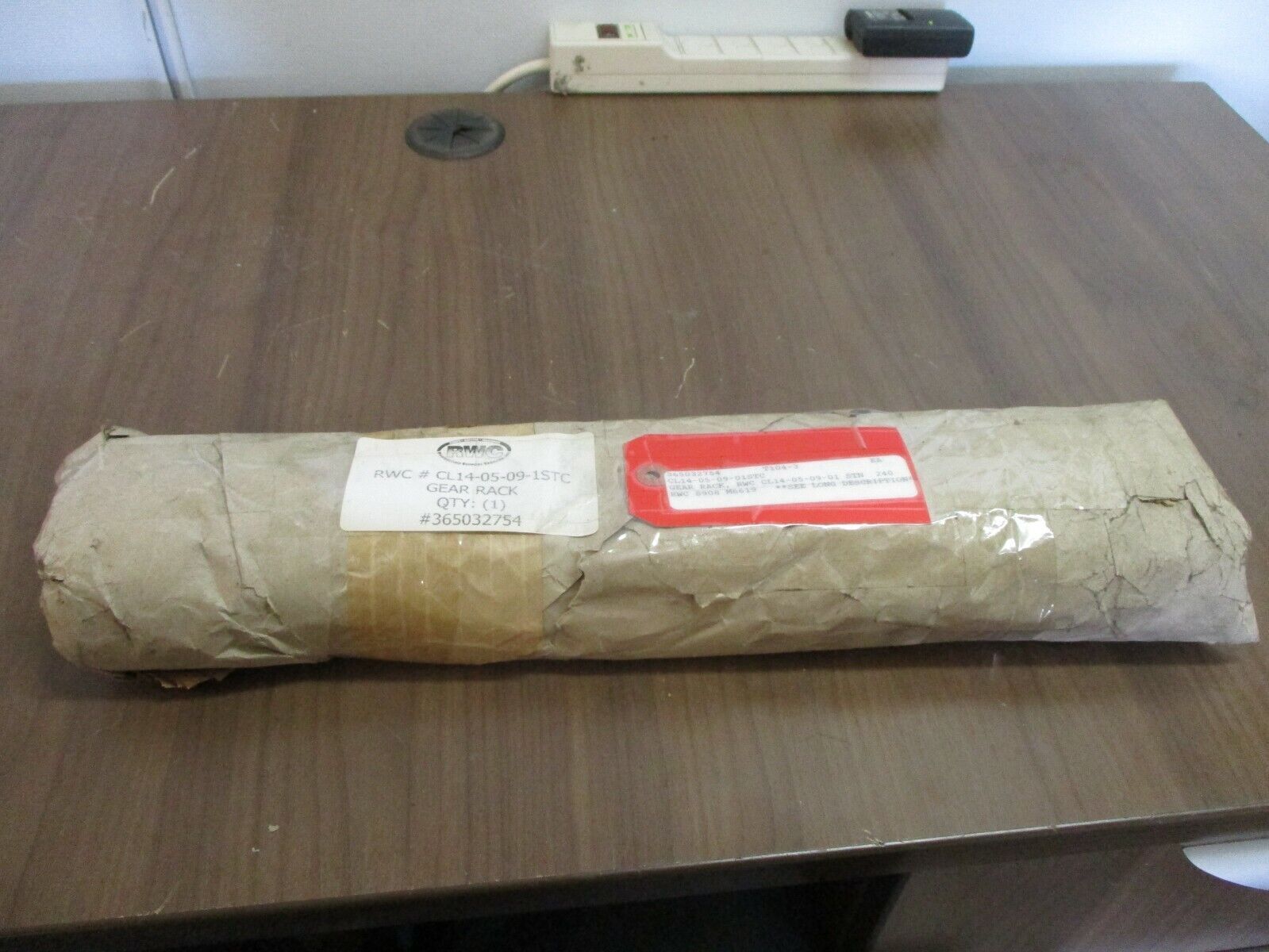 RWC PSS Gear Rack CL14-05-09-1STC New Surplus