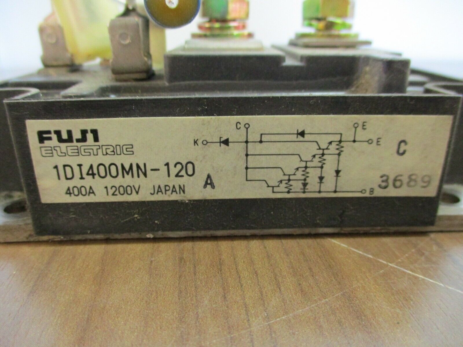 Fuji Electric, Power Transistor Module, Part #: 1DI400MN-120 400A, 1200V, Used